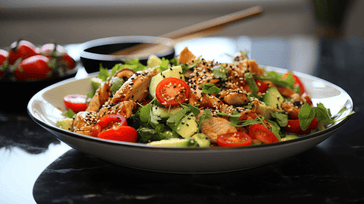 Asian Sesame Chicken Salad