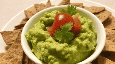 Guacamole and Salsa with Tortilla Chips