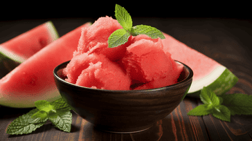 Refreshing Watermelon Sorbet