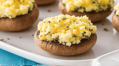 Savory Stuffed Mushrooms