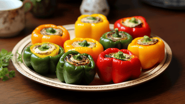 Stuffed Mini Bell Peppers